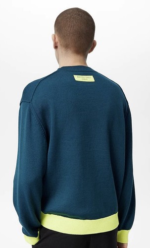 New Authentic Louis Vuitton Wool Signature Crewneck Sweater XL - Picture 2 of 21