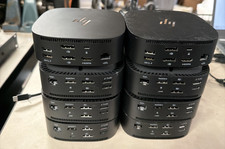 Lot of 8 HP USB-C G5 Universal Docking Station Black Model