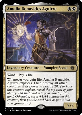 MTG Magic - Amalia Benavides Aguirre - The Lost Caverns of Ixalan - Rare - NM