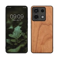 Holz SchutzhüLle FüR Xiaomi Redmi Note 13 Pro 5G Poco X6 5G Hardcase Tpu Bumper