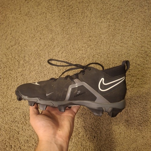 Nike Alpha Menace 3 Shark | Tacchetti Calcio | Nero | Uomo 8.5 | CV0584-010 - Foto 10 di 13