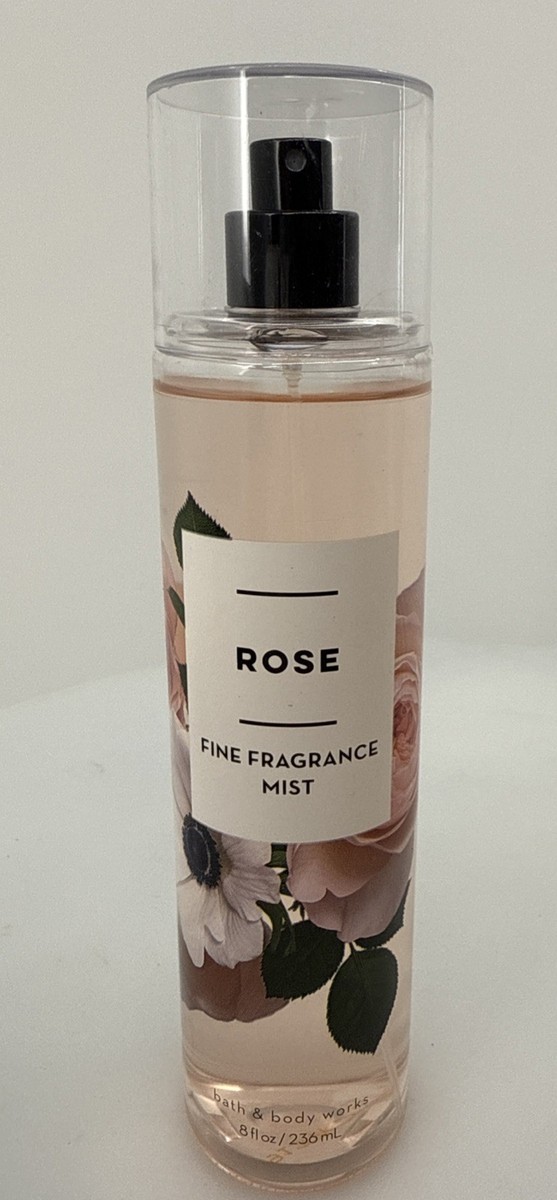 Bath & Body Works Rose Fine Fragrance 8oz Women's Mist Spray