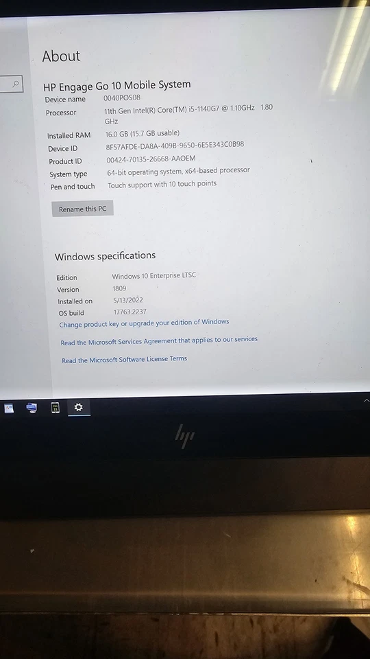 HP Engage Pro All in One Pos  Foto 2 de 4