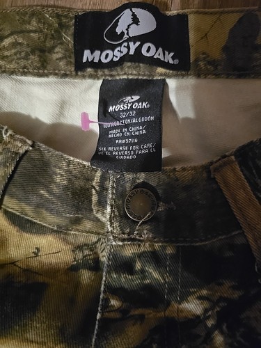 Pantalones de caza Mossy Oak Break Up Infinity para hombre 32x32 nuevos sin etiquetas nunca usados - Imagen 11 de 15