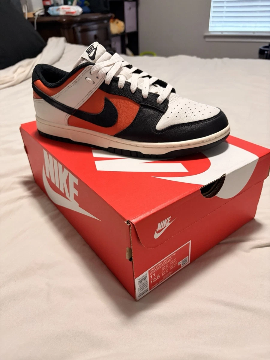 Preços baixos em Nike Dunk Low White Orange | eBay