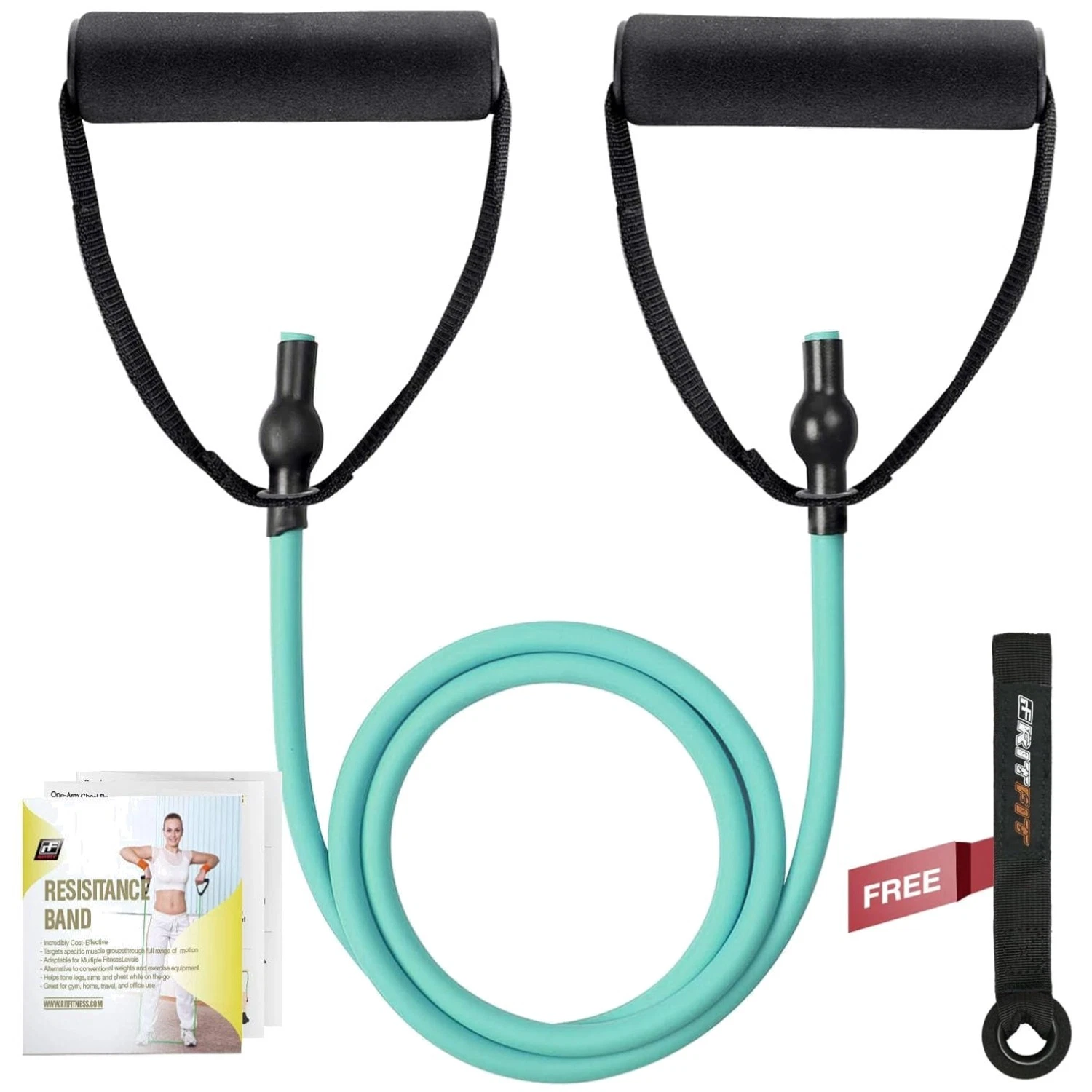 Yellow Resistance Band for Strength Training