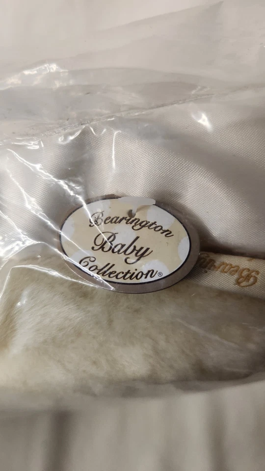 Bearington Baby Collection Creme de la Cream Baby Pillow Faux Fur & Satin NEW - Изображение 4 из 4