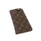 LOUIS VUITTON Etui Lunette MM Eyeglass Case M66544 Brown Monogram Unisex