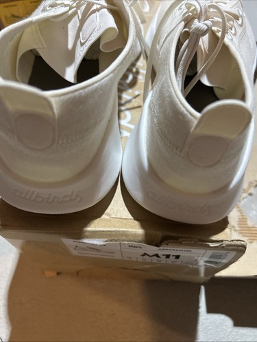 Allbirds Super light Wool Runner. Natural White. Men's Size 11 - Picture 4 of 5