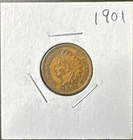 1901 Indian Head Cent / Extremely Fine XF
