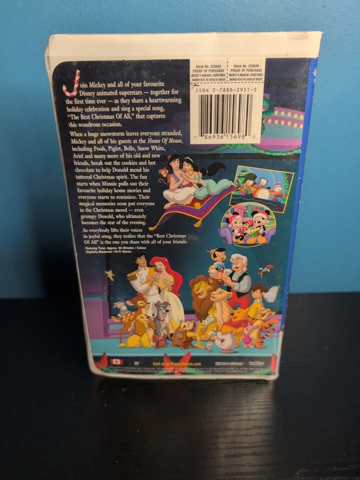 Mickeys Magical Christmas: Snowed In at the House of Mouse (VHS, 2001) - Image 3 of 4