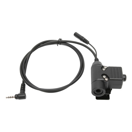 U94 + mikrofon palcowy PTT wysoka wytrzymałość łatwa instalacja adapter U94 PTT do Yaese FY