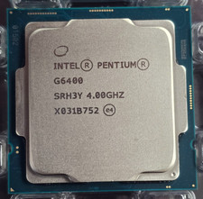 (1) Intel Pentium G6400 SRH3Y LGA1200 4.1GHz Dual Core Processor, Tested