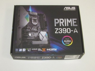 ASUS PRIME Z390-A ATX Mainboard, Socket LGA1151, PCIe 3.0, 4x DDR4, HDMI/DP