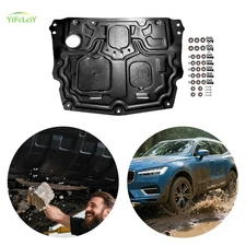 Engine Splash Shield For Volvo XC60 2018-2024 Heavy Skid Plate W/Service Hole