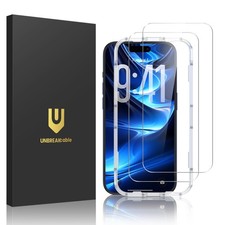 UNBREAKcable 2 Pack Screen Protector for iPhone 17 Pro Military Grade