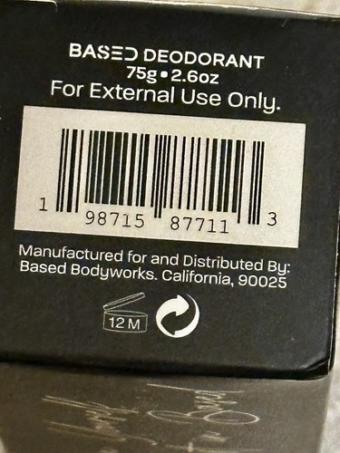 BASED BODY Works Natural Bodywash For Men & Deodorant GUAVA NECTAR - Picture 4 of 4