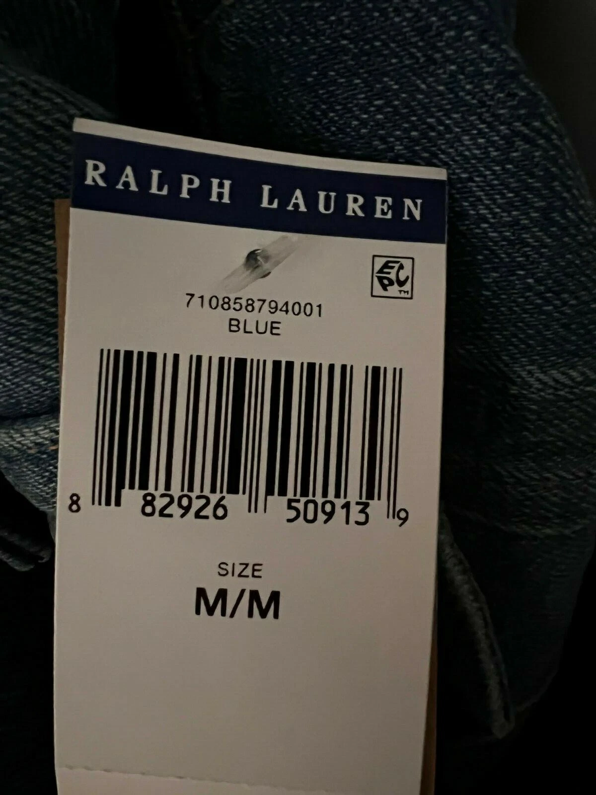 NEW Polo Ralph Lauren Alpine Racing Ski Bear Trucker Denim Jean Jacket
Opens in a new window or tab