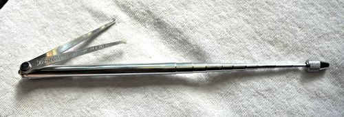 HENSELITE BOWLS MEASURE - CHROME TELESCOPIC