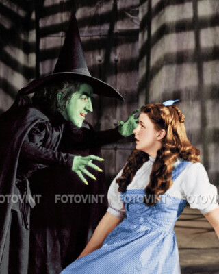 Wizard of Oz DOROTHY & WICKED WITCH Photo Picture 8x10 11x14 16x20 W10