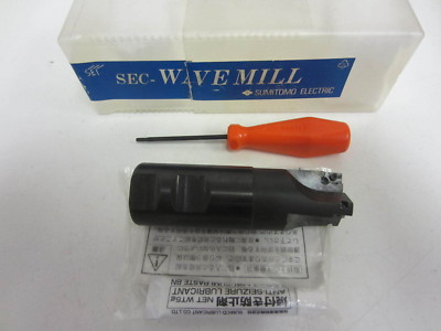 NIB Sumitomo WEM3320RW Weldon Shank Indexable Endmill, 1.25'' Dia