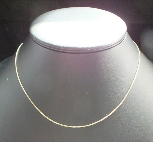 9CT YELLOW GOLD NECKLACE CHAIN OR 