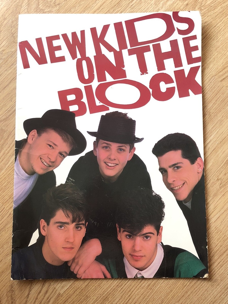 洋楽 ATTENTAT born to be malaj NKOTB 1989 Hangin' Tough Tour New Kids On The Block Souvenir