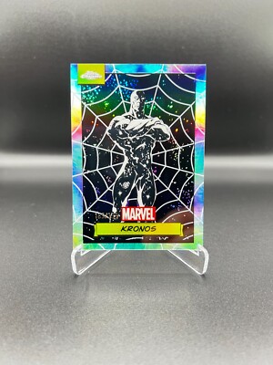 Topps Marvel Chrome 2024 - Kronos X-Men #146 Spider Web Refractor /399