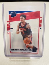 /99 Kenyon Martin Jr. 2020-21 NBA Panini Clearly Donruss Rated Rookie Blue #56