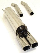 Friedrich Motorsport Sportauspuff Auspuff für Opel Omega B 09/99-2003 Limo 2.2l 