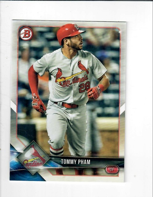 2018 Bowman Briefing #87 Tommy Pham Baseball Card.#130274 &hellip;
