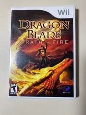 Dragon Blade: Wrath of Fire (Nintendo Wii, 2007) Complete In Case CIB