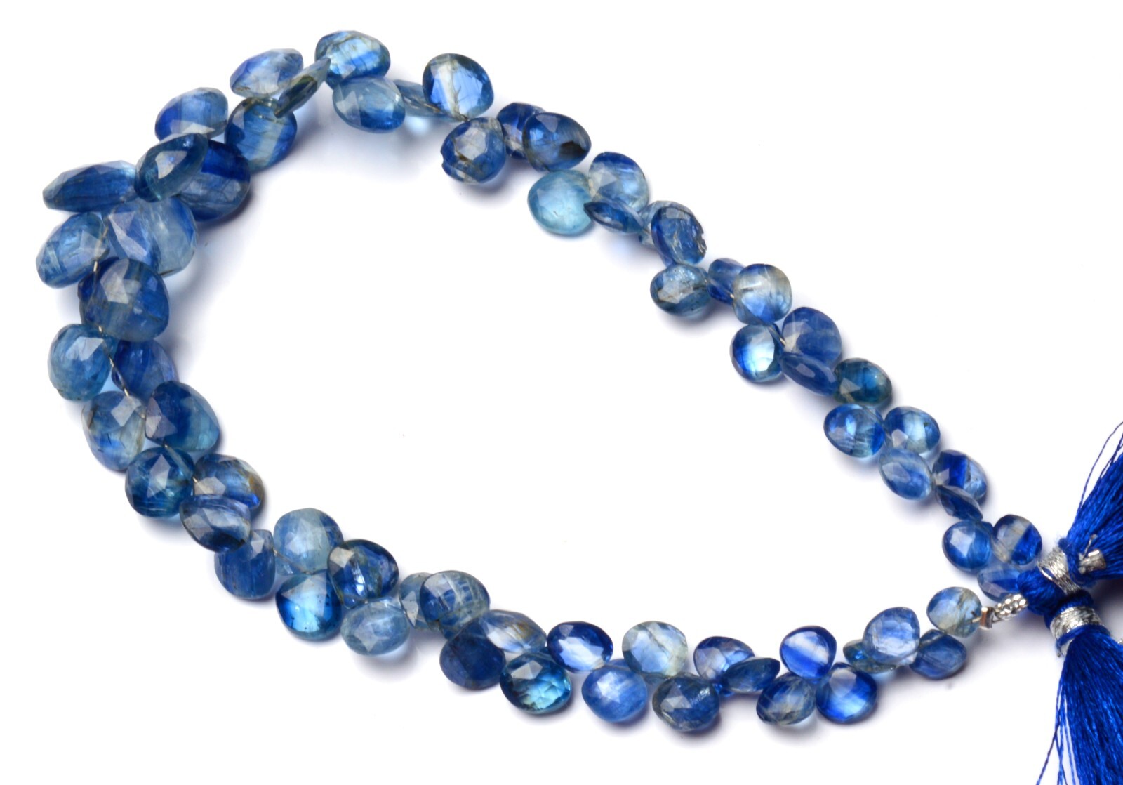 Kyanite Bleue Naturelle Du Népal – Pierre Précieuse 1,12 Carat (7x5 Mm) Non Traitée