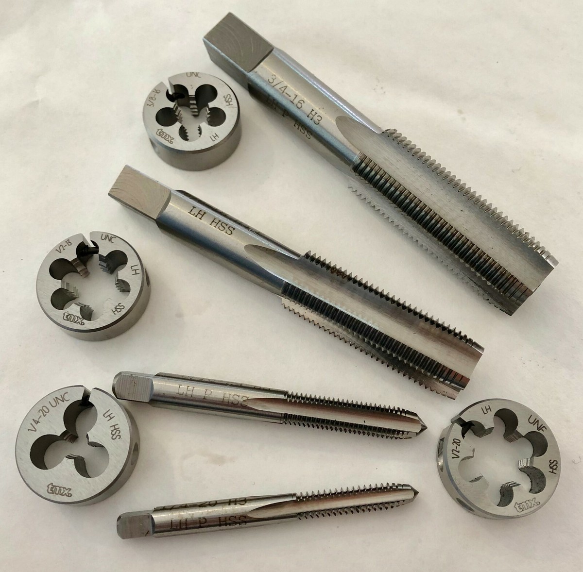 Metric Left Hand Taps Dies 24pc | Metric Left Hand Taps Dies In Wood Box - Foto 9