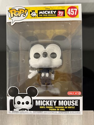 Funko Pop Disney Mickey Mouse 10 inch #457 90th Edition Target Exclusive MINTY