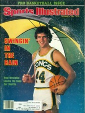 1980 Sports Illustrated: Paul Westphal Seattle Sonics Pro Basketball Issue