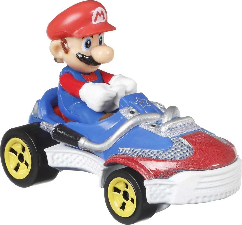 Hot Wheels Mario Kart Vehicle 4-Pack Fan-Favorite Characters - Image 4 of 4