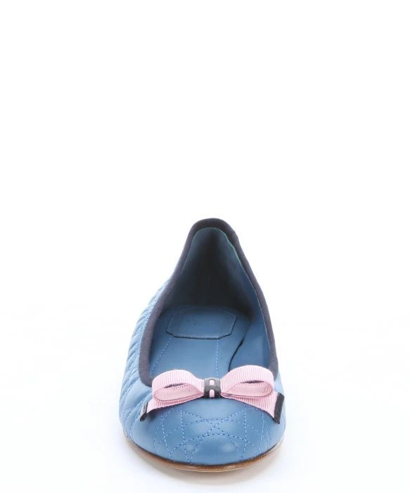 Ballerine plate matelassée cuir matelassé neuve dans sa boîte en Italie taille 36,5