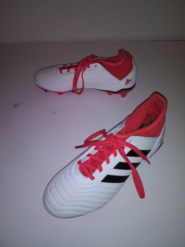 Adidas Predator 18.3 FG J White/ Red 
