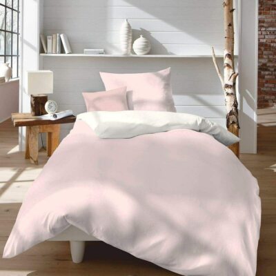 Fleuresse Leinen Baumwolle Bettwäsche Provence W 343843 4011 pink creme