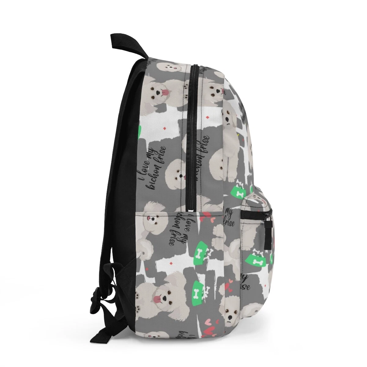 Bichon Frise Backpack, Backpack for Kids, School Bag