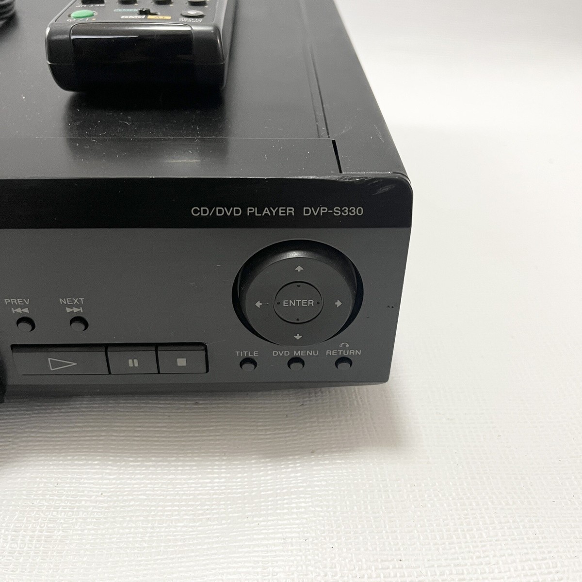 Sony DVP-S330 DVD Player w/ Remote & AV Cord TESTED 27242554610| eBay
