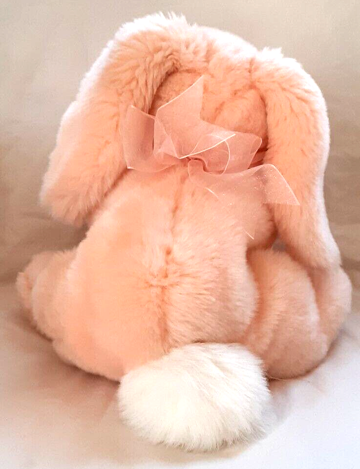 First & Main Orange Floppy Laying Bunny Rabbit Plush Animal Flopps # ...