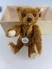 Steiff Bose Teddybär 2007 992049 29cm limitierte Auflage in Holz Box (7184)