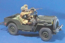 Resicast 1/35 British Airborne Jeep "Recce" Conversion WWII (for Bronco) 351153A