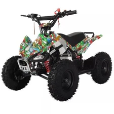 X-PRO Thunder 40cc ATV Kids Quad with Chain Transmission Pull start Disc Brakes