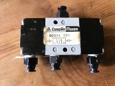 CompAir Maxam 8D321-101 Pneumatikventil, 3/2, G 1/4 Zoll BSP
