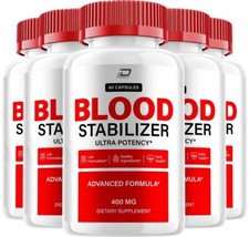 (5 Pack) Blood Stabilizer Capsules – BloodStabilizer, All Natural Glycogen