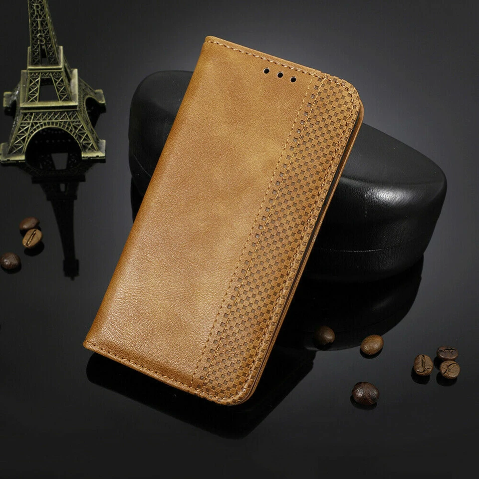 For Motorola G Pure Case Shockproof Magnetic Flip Leather Wallet Card Slot Cover - Image 4 of 4
