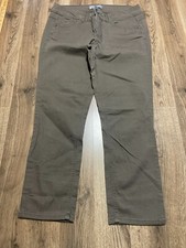 Wit & Wisdom Pants, Women's Size 12, Brown, Straight Leg, Pockets